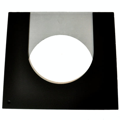 10" MetalBest Ultra-Temp Adjustable Pitched Ceiling Plate - 10T-PCPAJ