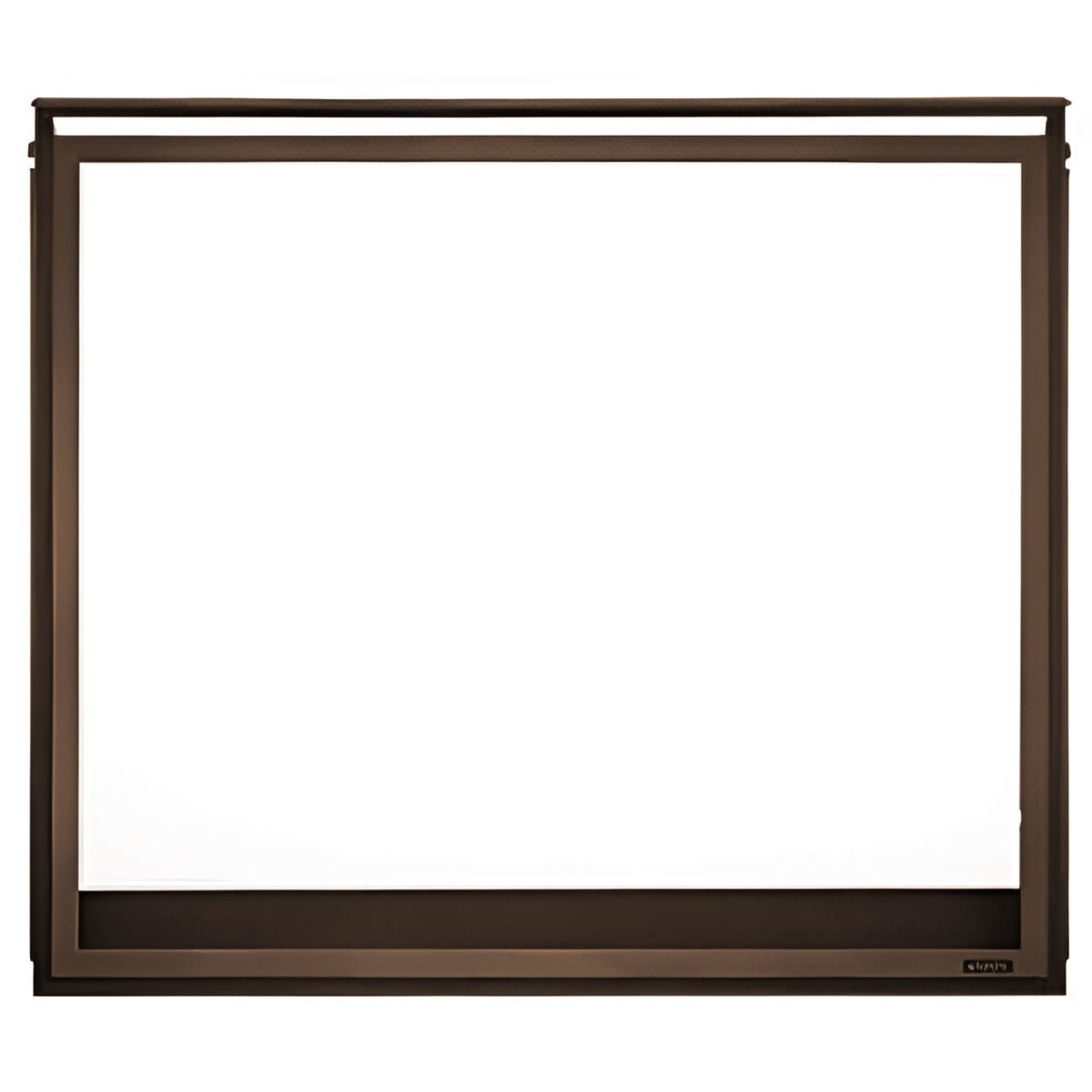 Majestic Ensemble 36" Overlap Front with ClearVue Mesh - New Bronze Trim - ENSEMBLE36NB