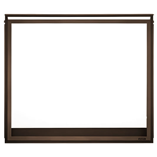 Majestic Ensemble 42" Overlap Front with ClearVue Mesh - New Bronze Trim - ENSEMBLE42NB