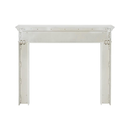 48" Mike MDF Fireplace Mantel by Pearl Mantels - White Paint Finish