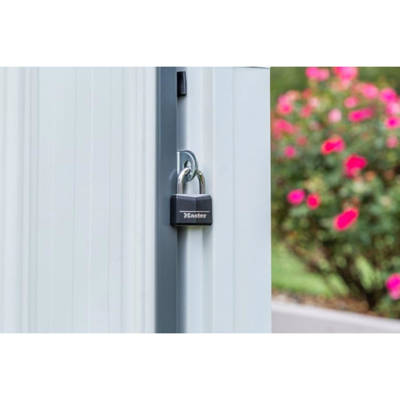 Galvanized Steel  6' x 4' Storage Shed-in-a-Box - Charcoal