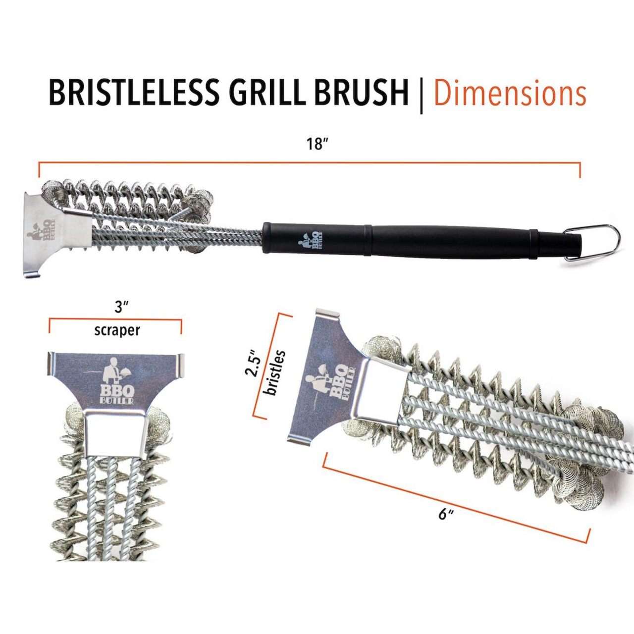 Bristle-Free Grill Brush