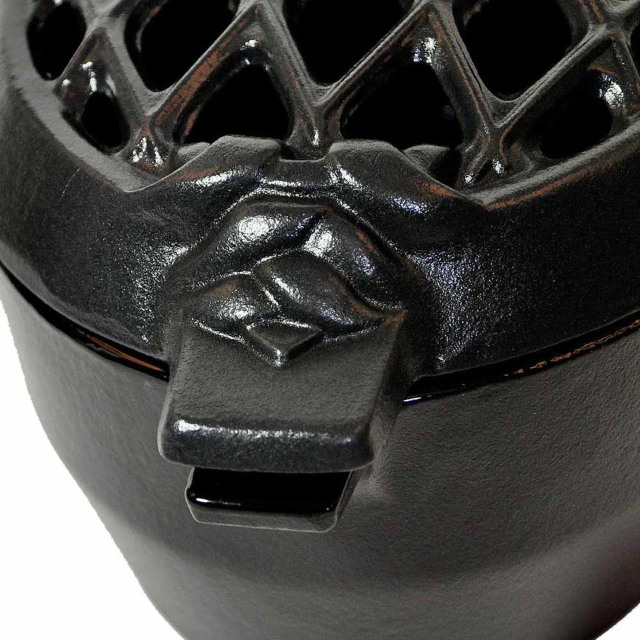 3 Qt. Lattice Top Steamer- Black