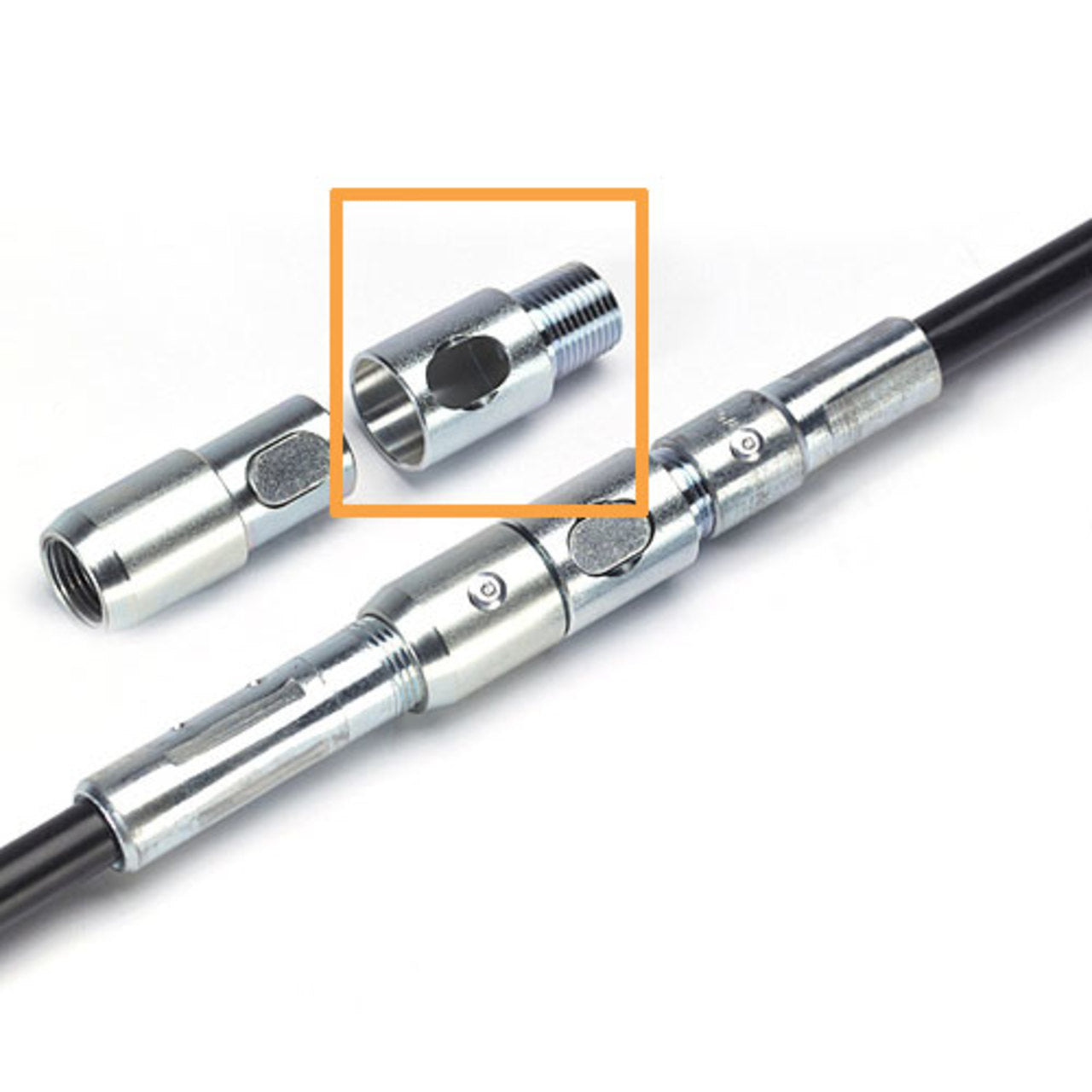 ButtonLok Connector w/ 3/8" NPT Male Fib