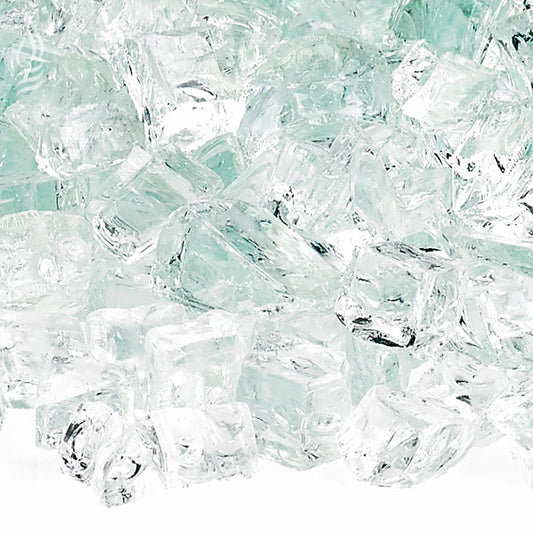 1/2" Clear Fireglass-10 lb