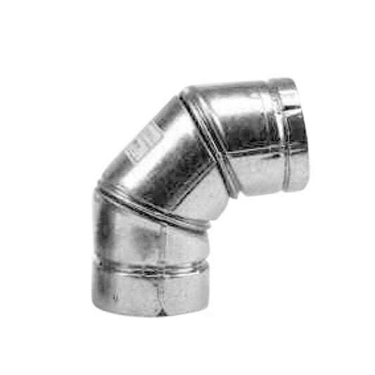 3" Selkirk VP Pellet Vent Pipe 90 Degree Elbow - 3VP-90-EL