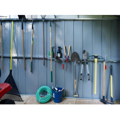 Arrow Murryhill 14' x 21' Steel Storage Garage/Building - Gray