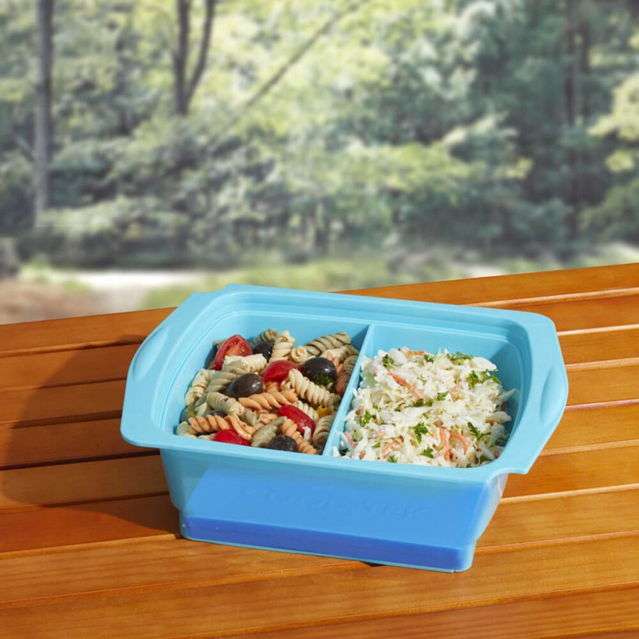 Cool-Tek Marinade / Serving Set in Blue