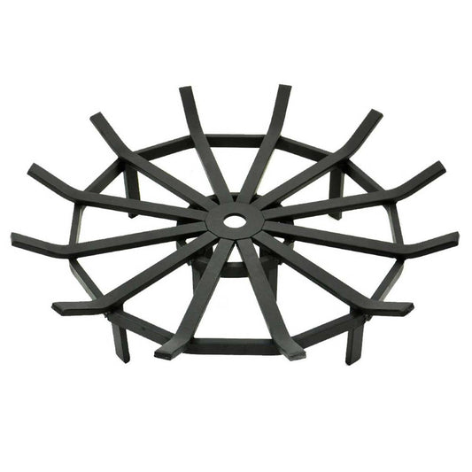 29" Black Spider Outdoor Fire Pit Grate
