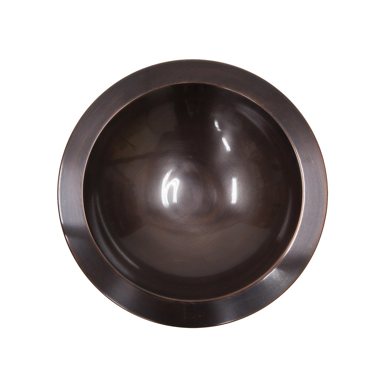 12.75" Classic Birdbath in Brass and Antique Copper with Tripod Stand