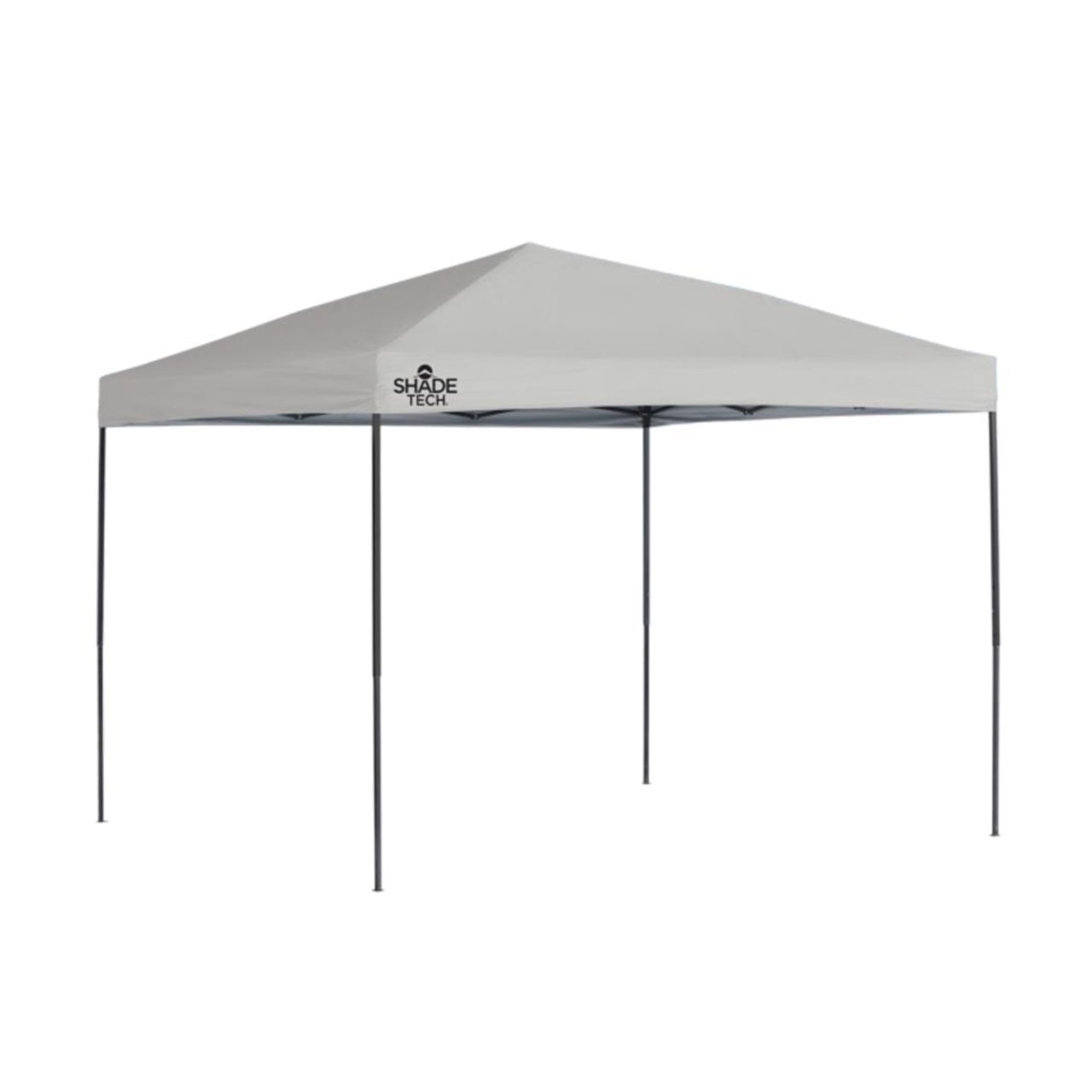 Shade Tech ST100 10' x 10' Straight Leg Canopy -  Gray