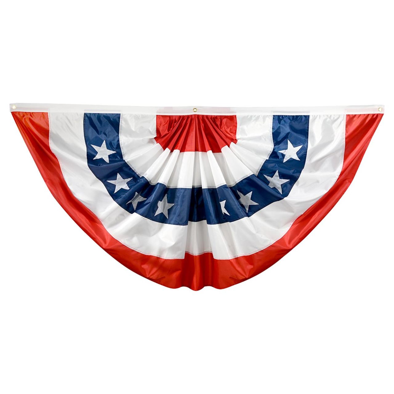 Super Tough Brand 3ft x 6ft Sewn Nylon Pleated Fan