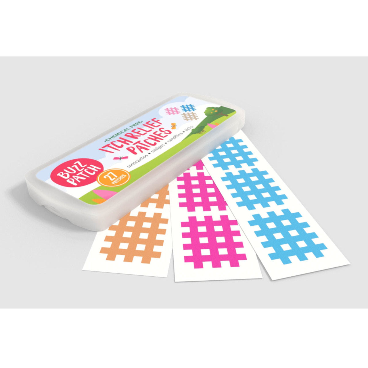 Buzz Patch Magic Itch Relief Patches - 27 Pack