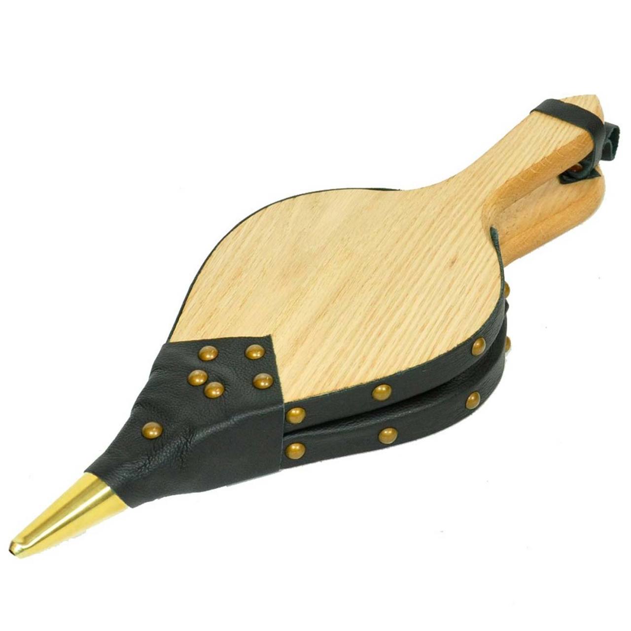 Johnny Beard Small Twin Valve Natural Oak Bellows