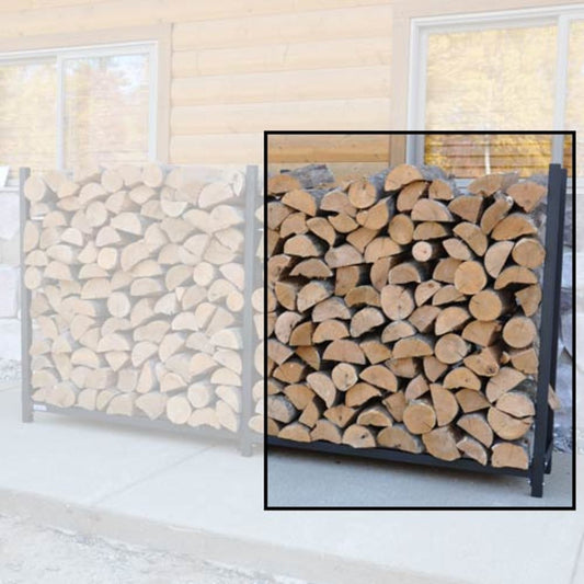 WoodEze Super Heavy Duty 2 Face Cord Firewood Rack