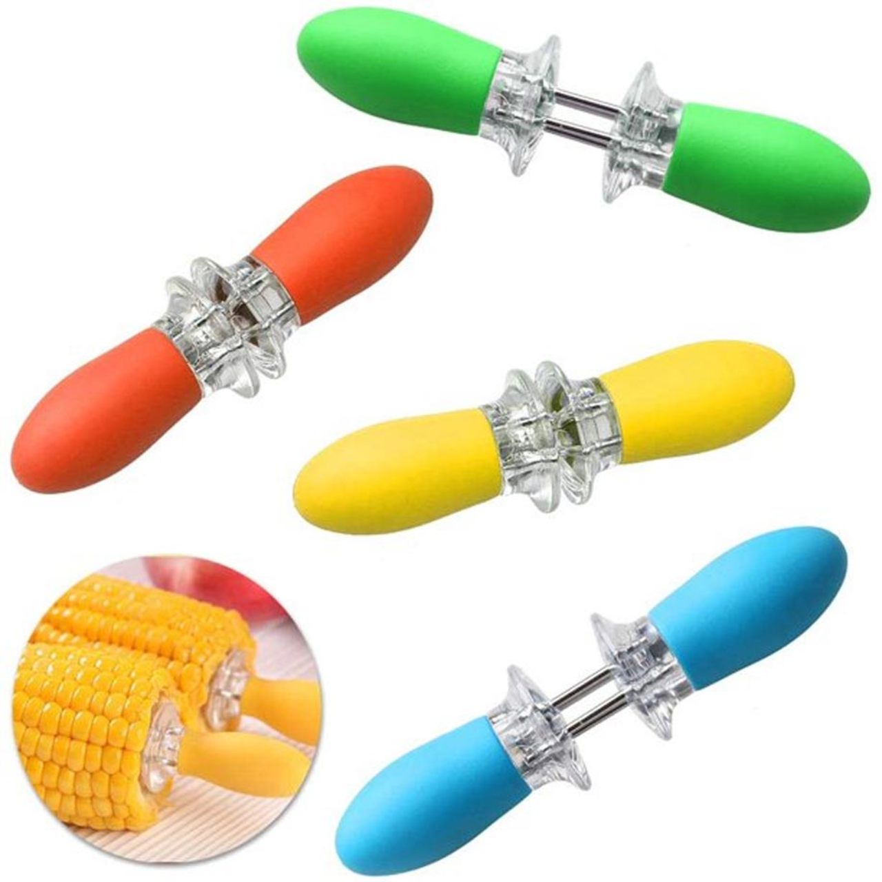 Corn Holders - 4 Sets