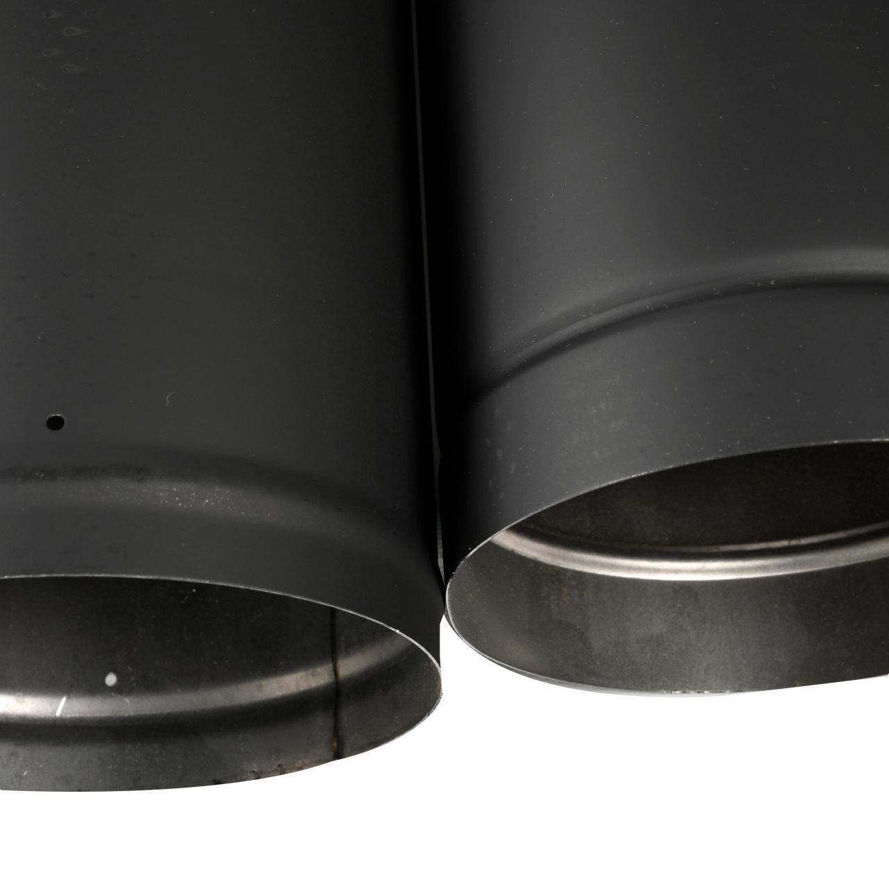 HeatFab 6'' HeatFab 38'' to 70'' Adjustable Black Stovepipe