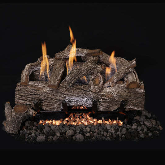 Grand Canyon 24" Red Oak Gas Log Set - Vent Free
