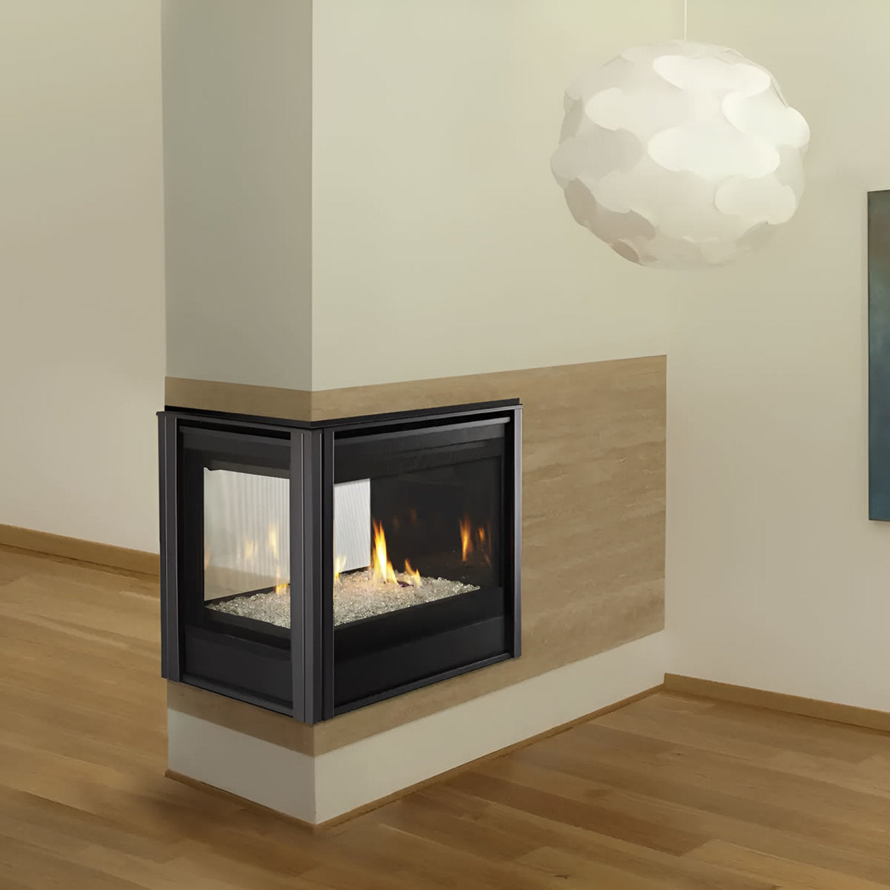 Majestic 36" Pier Multi Side Top/Rear Gas Fireplace - PIER-DV36IN