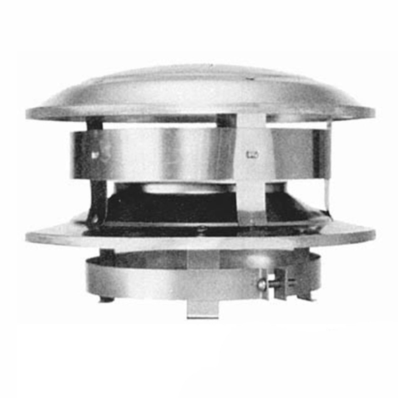 7" Selkirk Round Top Chimney Cap - 207800