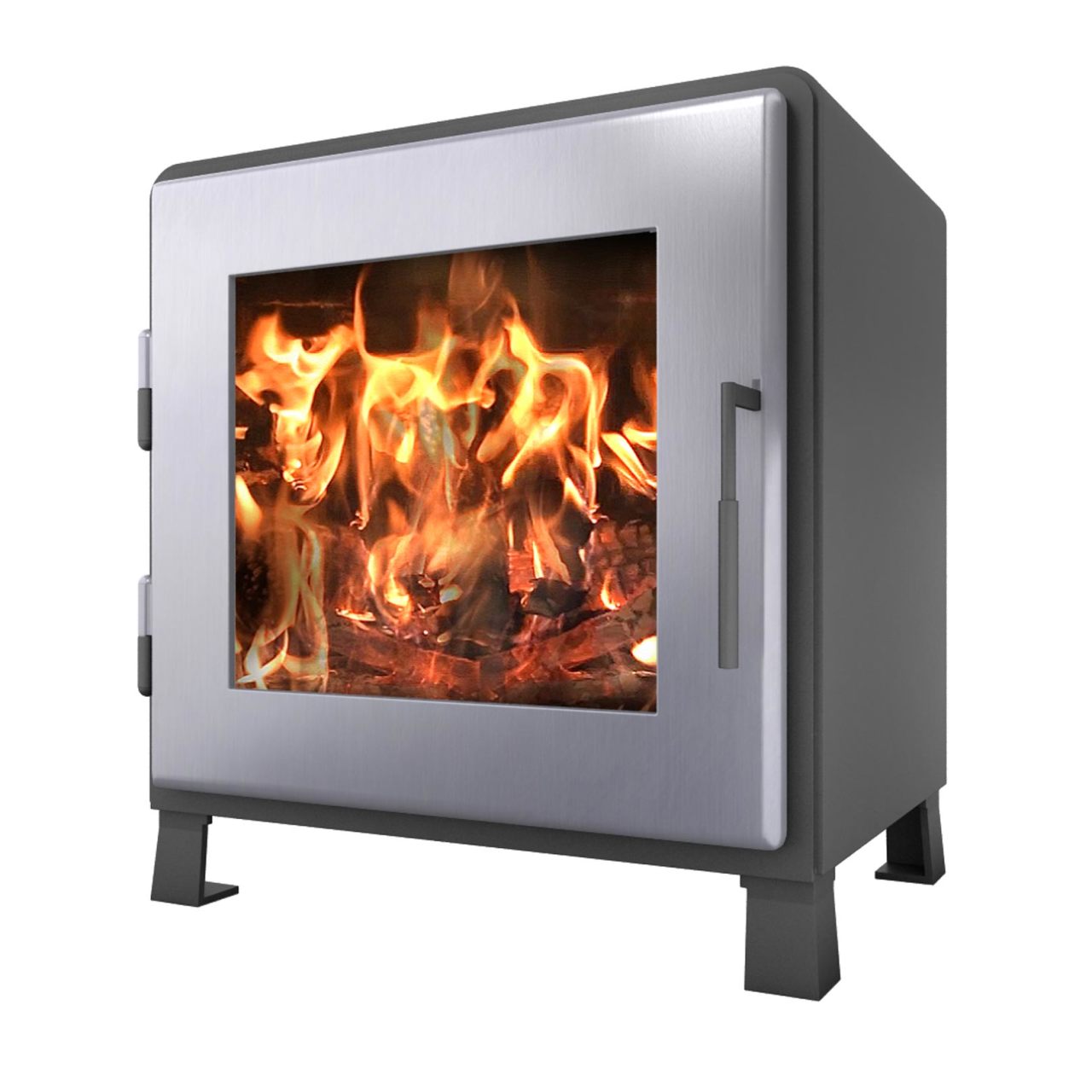 Nova 2 Wood Burning Stove - Charcoal