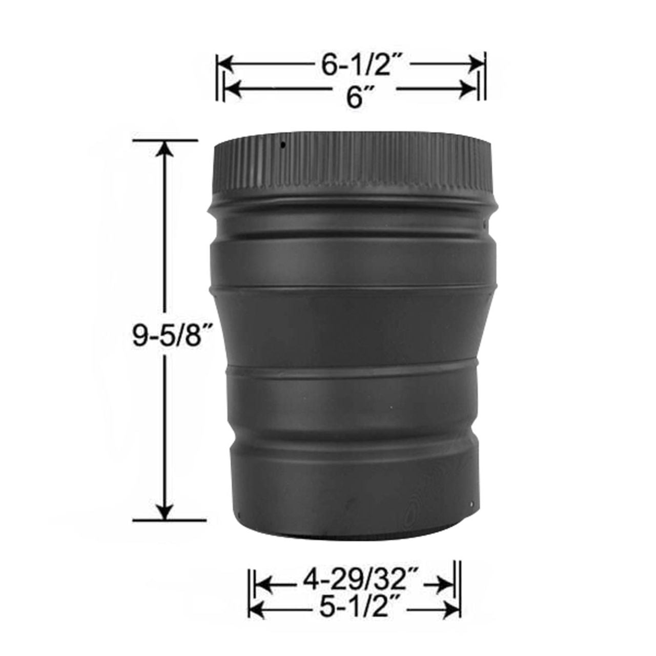 Selkirk DSP 5" to 6" Increaser - DSP-I56