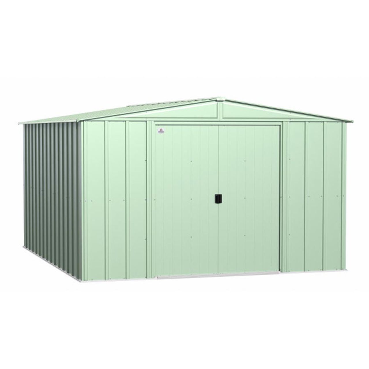 Arrow Classic Steel Storage Shed  10' x 12' - Sage Green