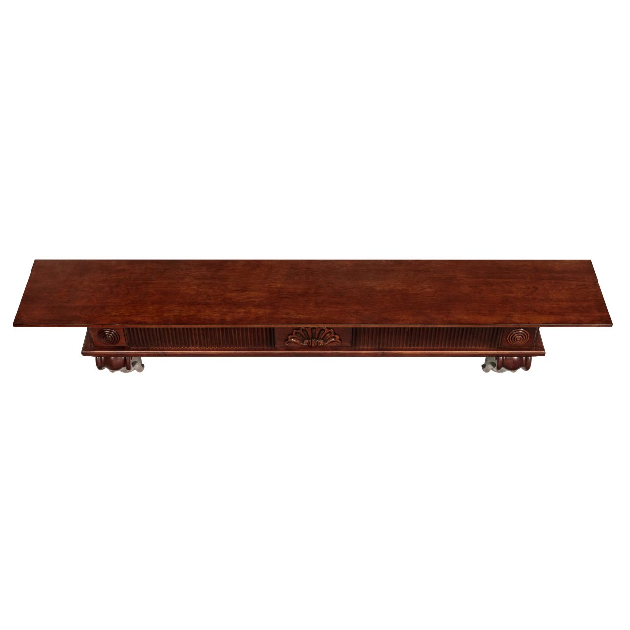 60" Devonshire Fireplace Shelf by Pearl Mantels - Cherry Distressed Finish