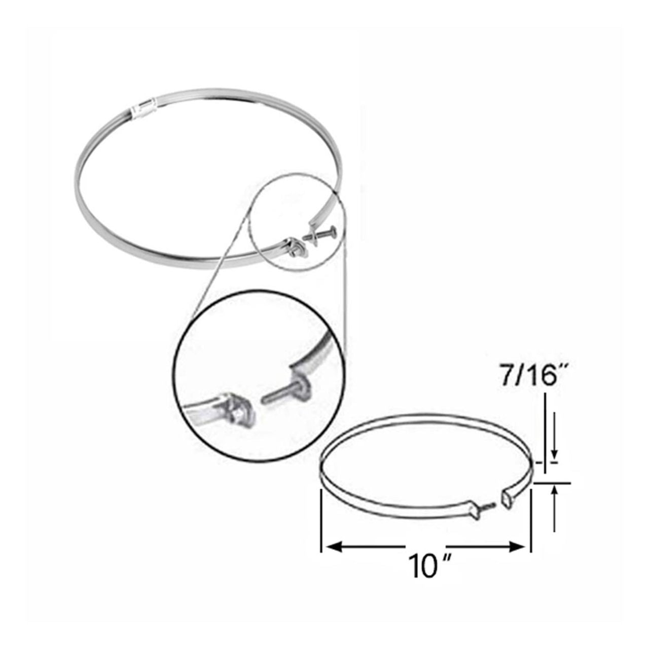 8" Locking Band - 208450