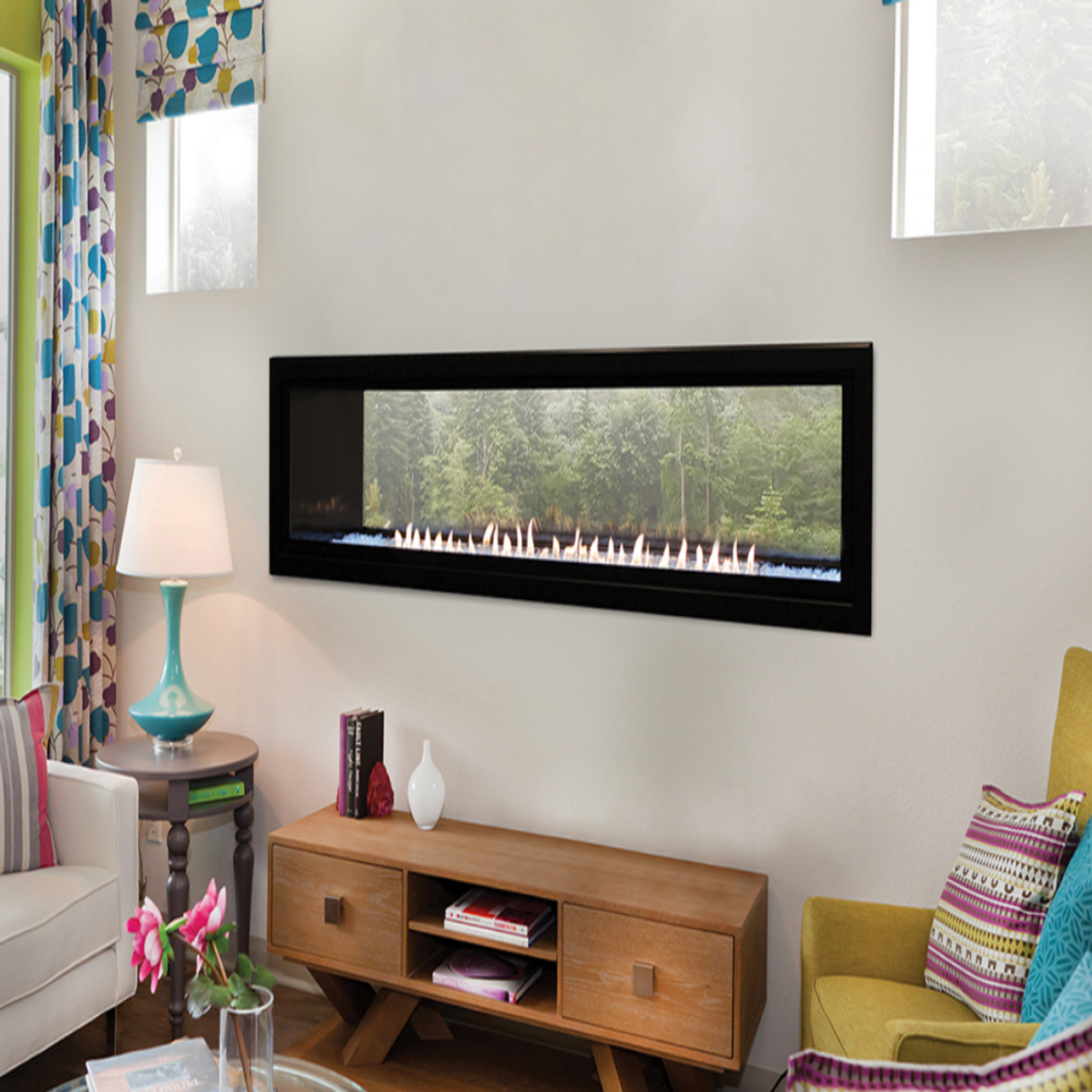 Empire 60" Boulevard See-Thru Linear Fireplace - NG - VFLB60SP90N