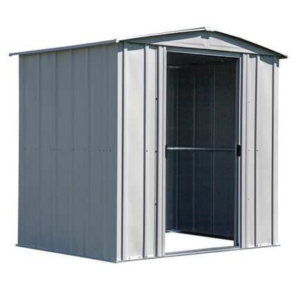 Arrow Classic Steel Storage Shed 6 x 5 -  Flute Gray