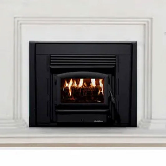 Wood Stove Insert with Black Door - Model 21ZC