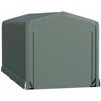 ShelterTube 10 x 23 x 10  Wind & Snow-Load Rated Garage - Green