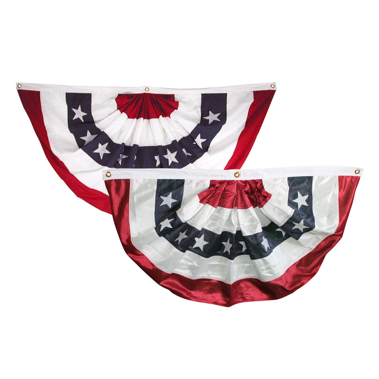 3ft x 6ft Super Tough Sewn Polyester Pleated Fan