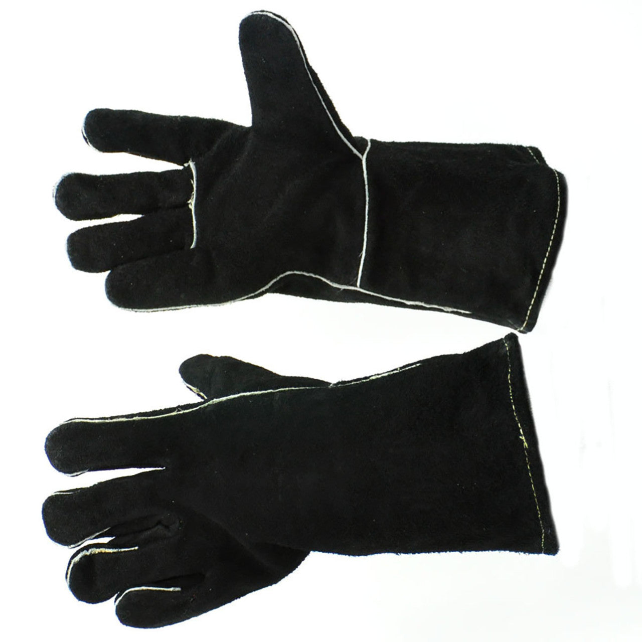 HearthX Black Fireplace Gloves-Pair