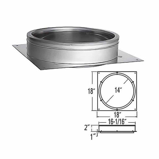 14" DuraTech Anchor Plate - 14DT-AP