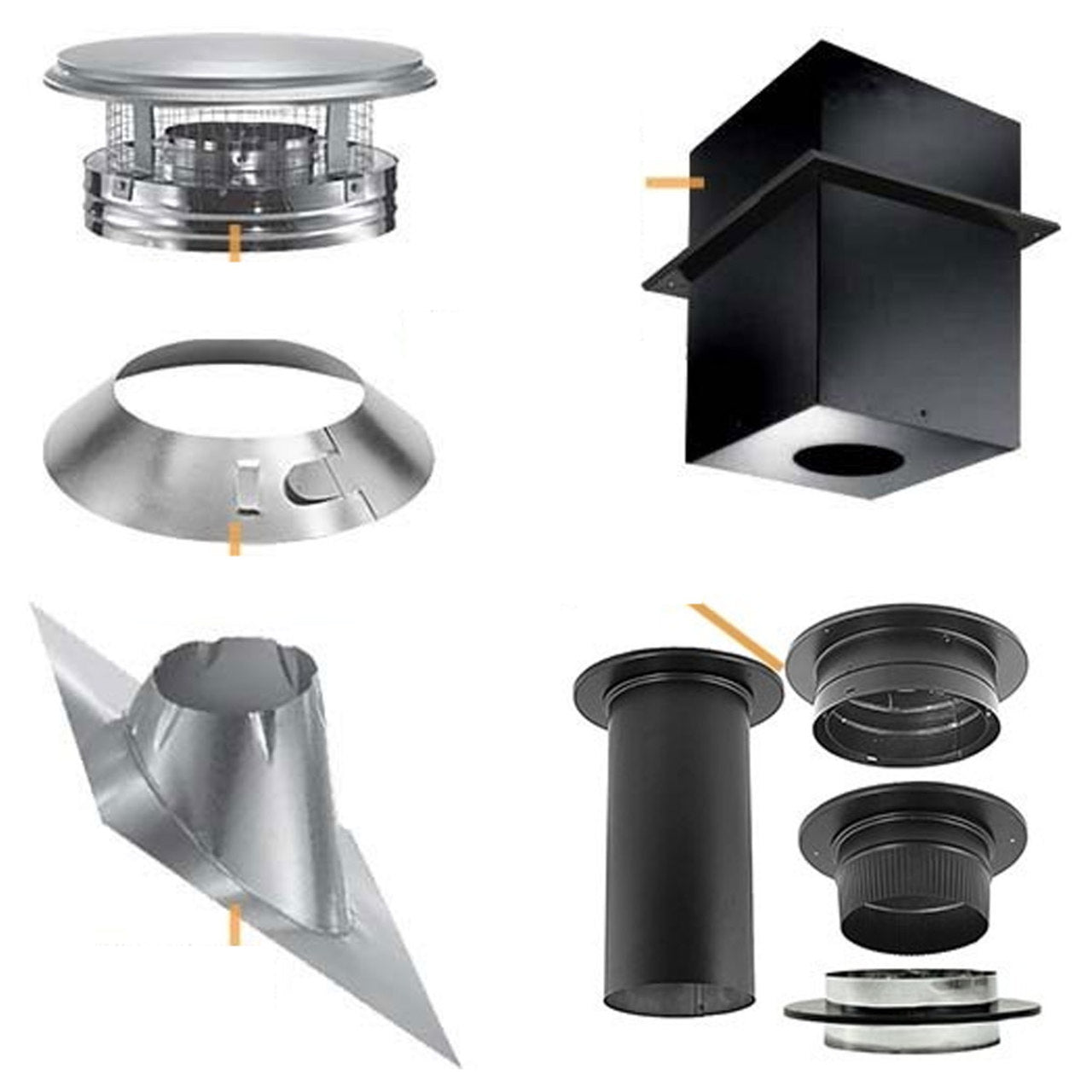 8'' DuraPlus Cathedral Ceiling Support Kit - DP820-KIT