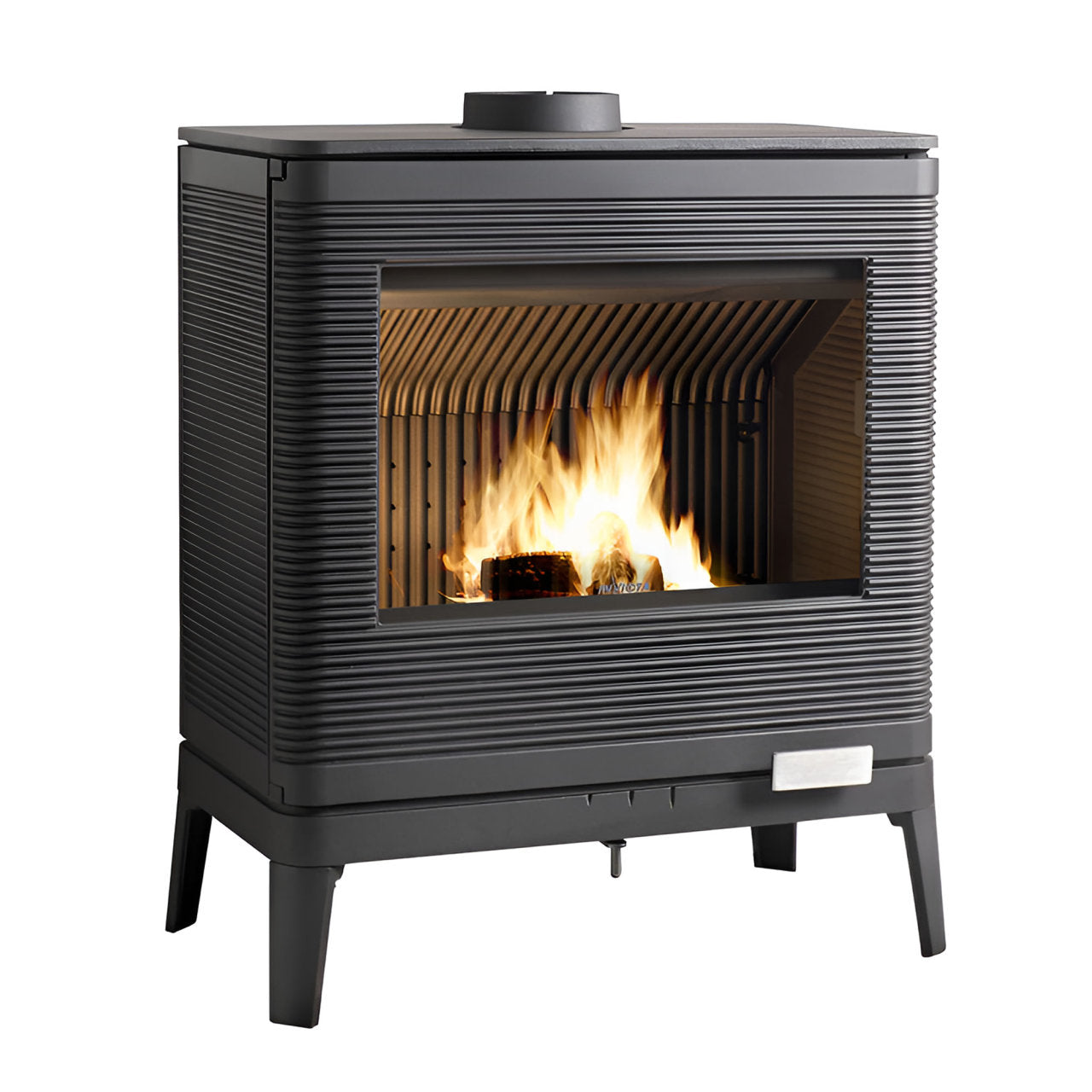 Invicta Kazan 26" Cast Iron Wood Burning Stove - 6104-44