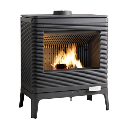 Invicta Kazan 26" Cast Iron Wood Burning Stove - 6104-44