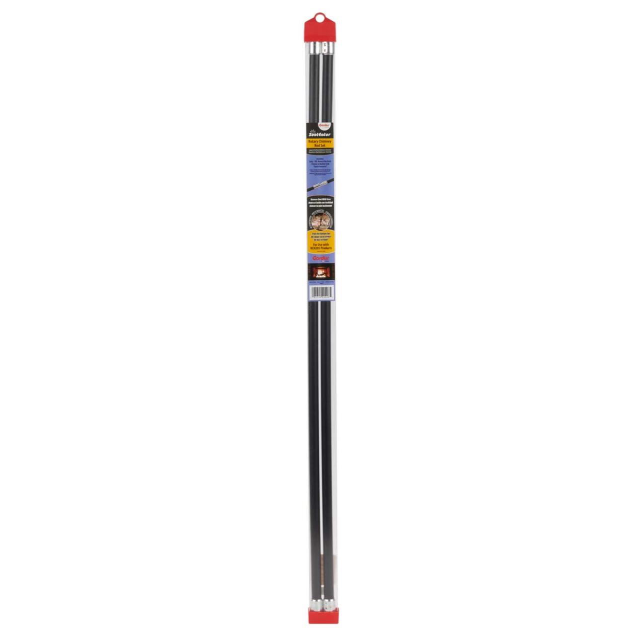 SootEater Chimney Rods - 2-Pack