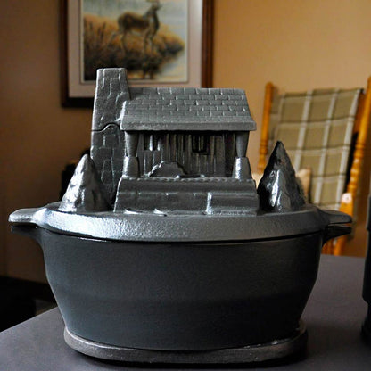 Log Cabin Steamer - Black