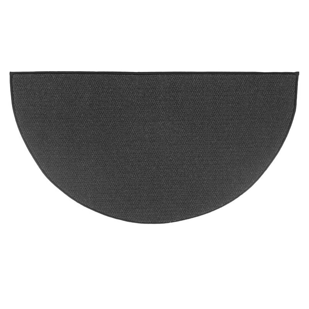 Goods of the Woods 6 Ft Half Round Rug, Ember 72x36