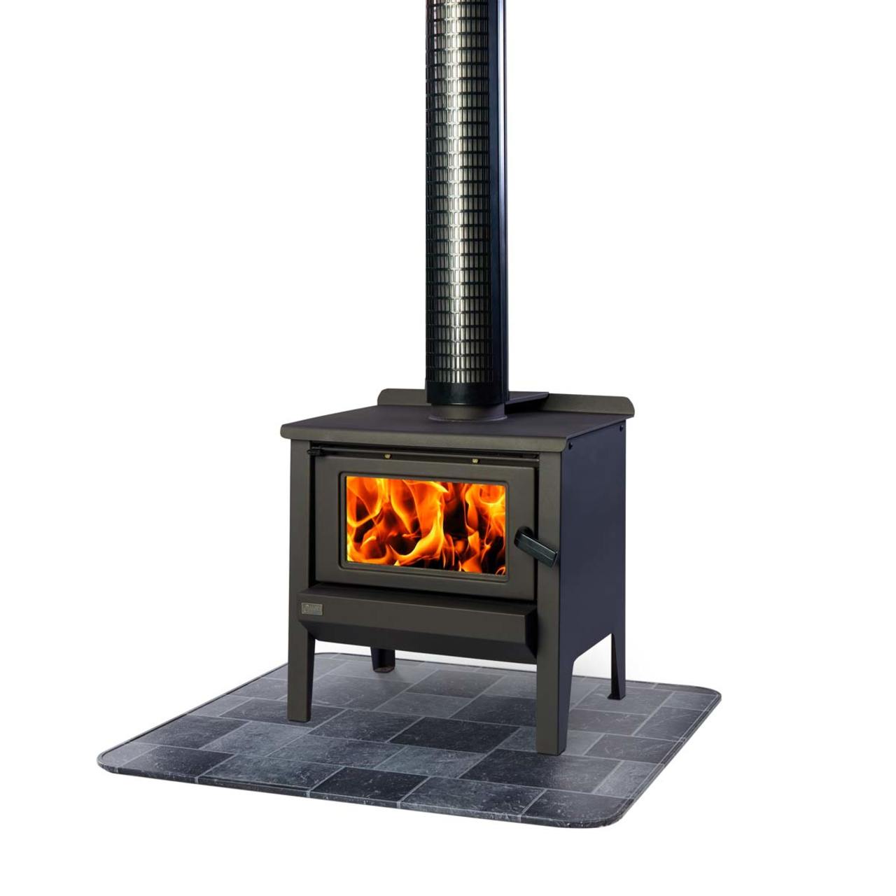 36" X 36" UL 1618 Gray Slate Stoveboard