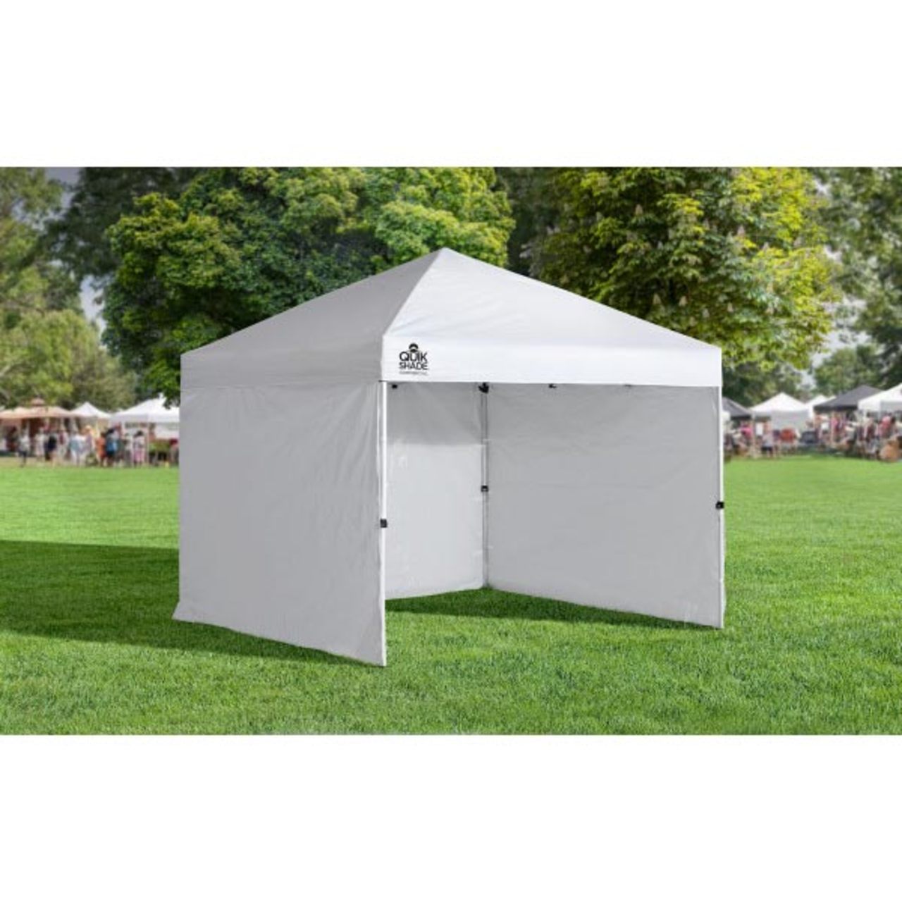 Wall Kit for Quik Shade Straight Leg Canopies, 10 ft. x 10 ft in White