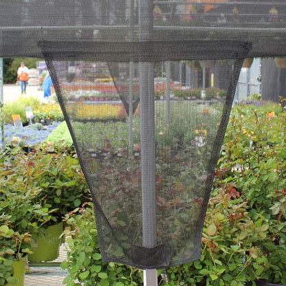 King Canopy  10 x 20 Black Garden Shade Canopy