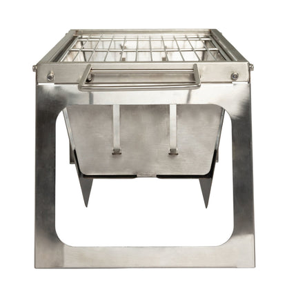 Fire Sense Stainless Steel Foldaway Charcoal Grill - 63724