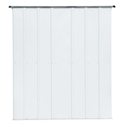 Spacemaker 5 x 3 Patio Shed - Flute Gray and Anthracite