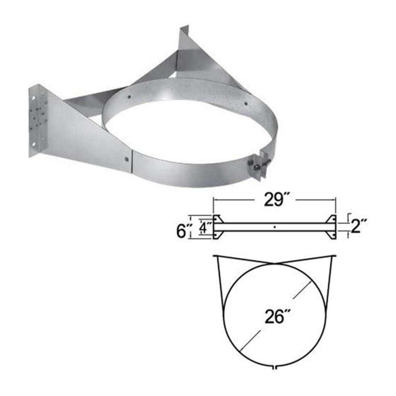 24'' DuraTech Wall Strap - 24DT-WS