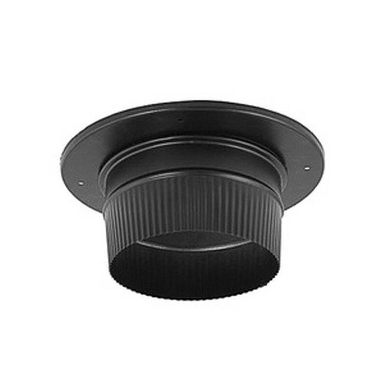 5" Snap-Lock Adapter w/Trim - Black