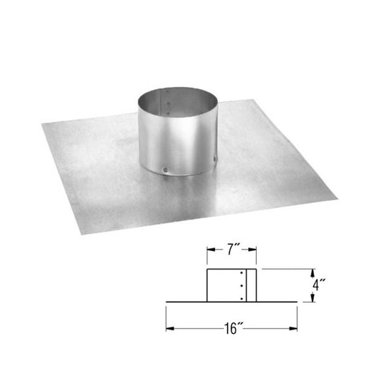 6" DuraFlexAL Top Plate - 6DFA-TP